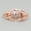 0.74 Ct. Fancy Intense Pink Marquise Lab Grown Diamond