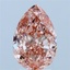 3.56 Ct. Fancy Intense Pink Pear Lab Grown Diamond