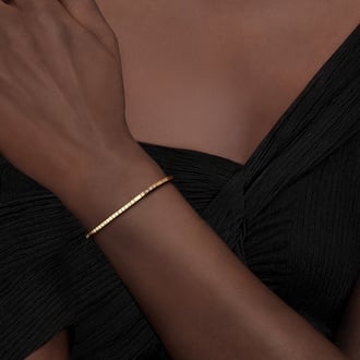 Petite Love Decoded Diamond Bracelet (1/4 ct. tw.)