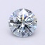 1.19 Ct. Fancy Intense  Blue Round Lab Grown Diamond