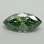 2.15 Ct. Fancy Vivid Pacific Green Marquise Lab Grown Diamond