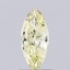 0.66 Ct. Fancy Yellow Marquise Lab Grown Diamond