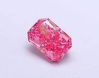 1.21 Ct. Fancy Intense Pink Radiant Lab Grown Diamond