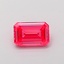 0.99 Ct. Fancy Vivid  Pink Emerald Lab Grown Diamond
