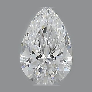 Pear diamond — real photo