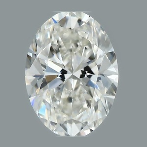 Oval diamond — real photo