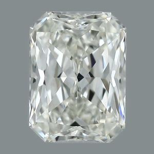 Radiant diamond — real photo