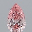 0.86 Ct. Fancy Vivid Pink Pear Lab Grown Diamond