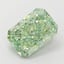 2.00 Ct. Fancy Vivid  Green Radiant Lab Grown Diamond