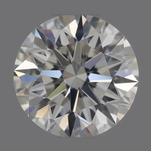 Round diamond — real photo