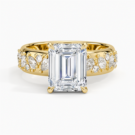Mosaic Olivetta Three-Quarter Coverage Diamond Ring