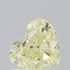 1.01 Ct. Fancy Light  Yellow Heart Diamond