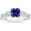 18KW Sapphire Luxe Willow Three Stone Diamond Ring (1/2 ct. tw.), smalltop view