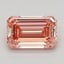 2.09 Ct. Fancy Intense  Pink Emerald Lab Grown Diamond