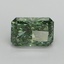 2.19 Ct. Fancy Vivid Green Radiant Lab Grown Diamond