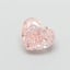 1.00 Ct. Fancy Pink Heart Lab Grown Diamond