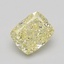 1.02 Ct. Fancy Yellow Cushion Diamond