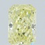 0.44 Ct. Fancy Intense Yellow Radiant Lab Grown Diamond