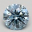 1.56 Ct. Fancy Blue Round Lab Grown Diamond