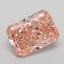 4.00 Ct. Fancy Vivid  Pink Radiant Lab Grown Diamond