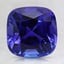 11.8mm Violet Cushion Tanzanite