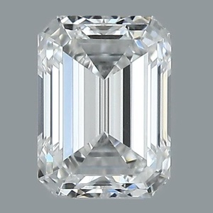 Emerald diamond — real photo