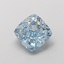 1.32 Ct. Fancy Vivid  Blue Cushion Lab Grown Diamond