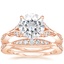 14KR Moissanite Zinnia Diamond Bridal Set (1/2 ct. tw.), smalltop view