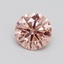 1.62 Ct. Fancy Intense Brownish Pink Round Lab Grown Diamond