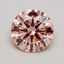 1.11 Ct. Fancy Pink Round Lab Grown Diamond