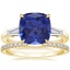 14K Yellow Gold Symphony Diamond Ring (1/2 ct. tw.) with Luxe Sia Diamond Open Ring (1/5 ct. tw.)
