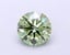 1.18 Ct. Fancy Vivid Green Round Lab Grown Diamond