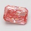 1.55 Ct. Fancy Vivid Pink Radiant Lab Grown Diamond
