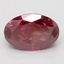 2.76 Ct. Fancy Deep Pink Oval Lab Grown Diamond