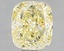 1.52 Ct. Fancy Vivid Yellow Cushion Lab Grown Diamond