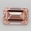 3.00 Ct. Fancy Intense  Pink Emerald Lab Grown Diamond