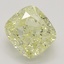 1.01 Ct. Fancy Yellow Cushion Diamond