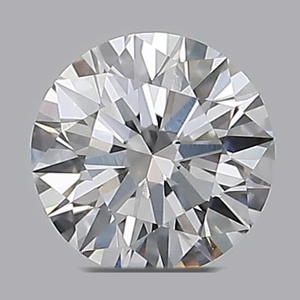 Round diamond — real photo