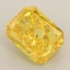 1.30 Ct. Fancy Yellow Radiant Lab Grown Diamond