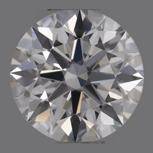 Round diamond — real photo