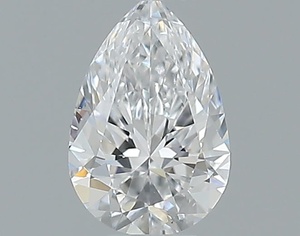 Pear diamond — real photo