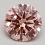 2.70 Ct. Fancy Intense Pink Round Lab Grown Diamond