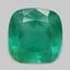 8.0mm  Green  Cushion   Emerald