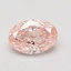 0.78 Ct. Fancy Vivid Pink Oval Lab Grown Diamond