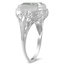 The Natal Ring, smalltop view on a hand