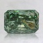 1.58 Ct. Fancy Vivid Pacific Green Radiant Lab Grown Diamond