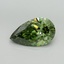 5.09 Ct. Fancy Vivid Green Pear Lab Grown Diamond