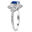 The Bermie Ring, smalltop view on a hand