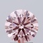 2.18 Ct. Fancy Vivid Pink Round Lab Grown Diamond