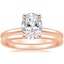 14K Rose Gold Perfect Fit Bridal Set